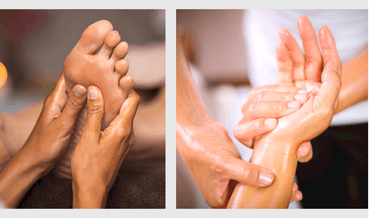 Image for 90 min Initial Reflexology, feet and hands